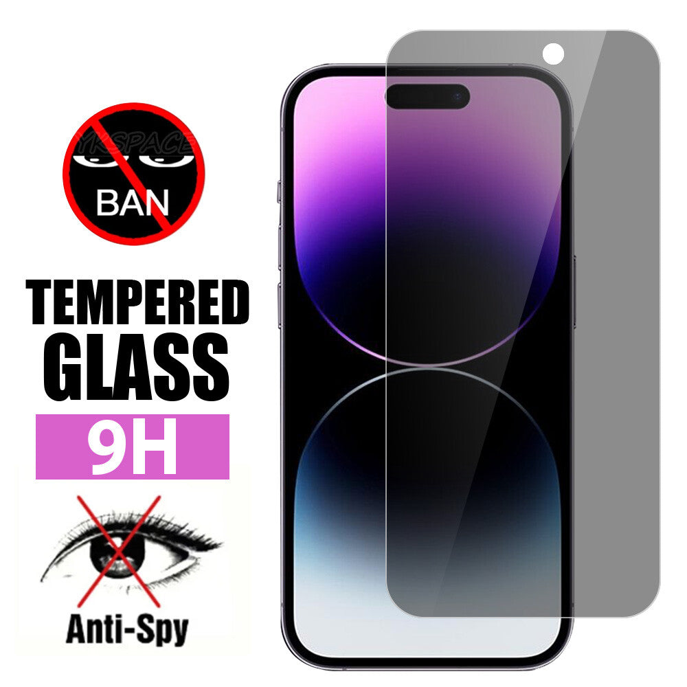 4PCS Privacy Tempered Glass Screen Protector for Iphone14 15 16 17 Pro Max 16E