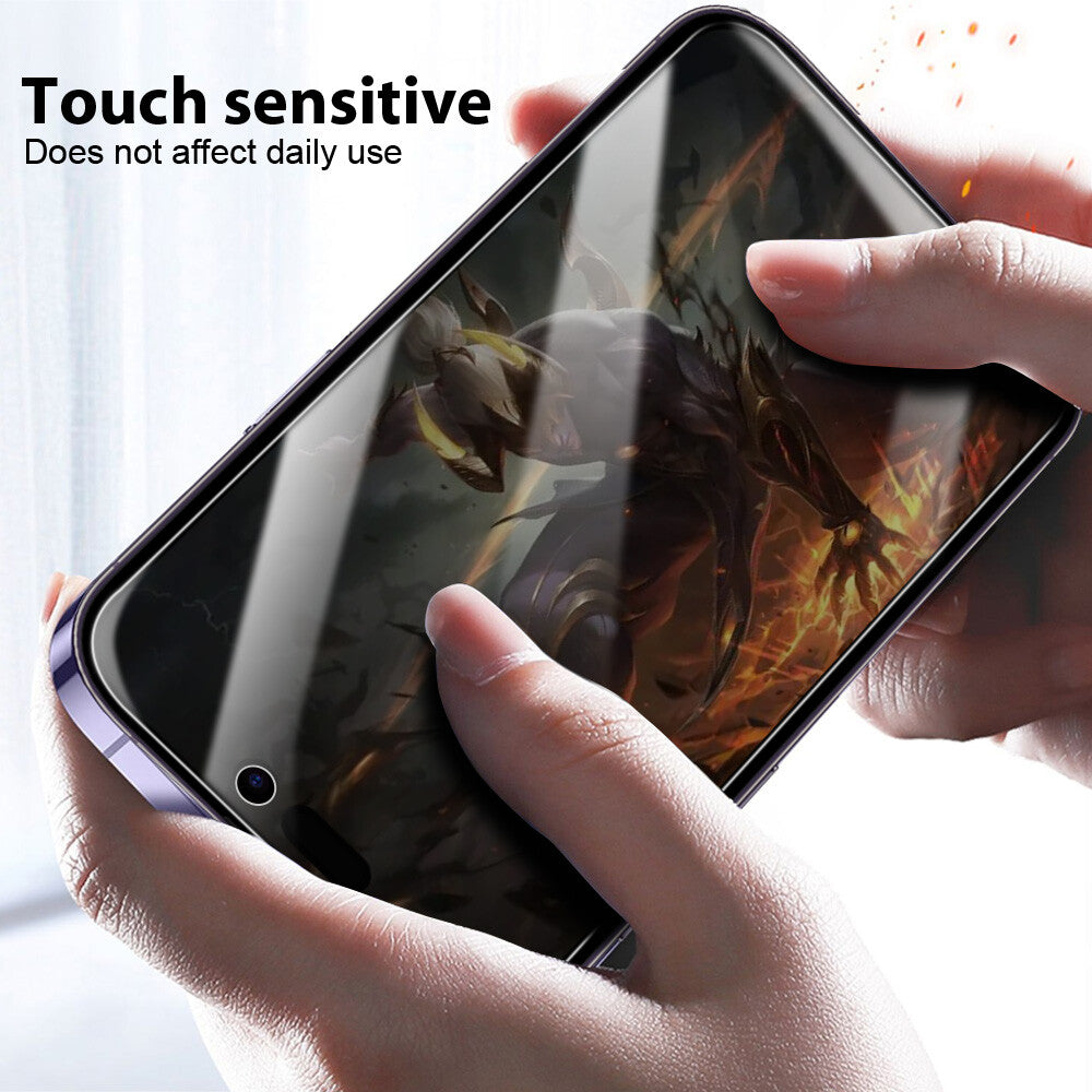4PCS Privacy Tempered Glass Screen Protector for Iphone14 15 16 17 Pro Max 16E