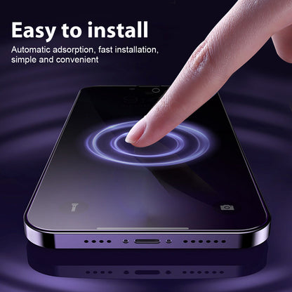 4PCS Privacy Tempered Glass Screen Protector for Iphone14 15 16 17 Pro Max 16E